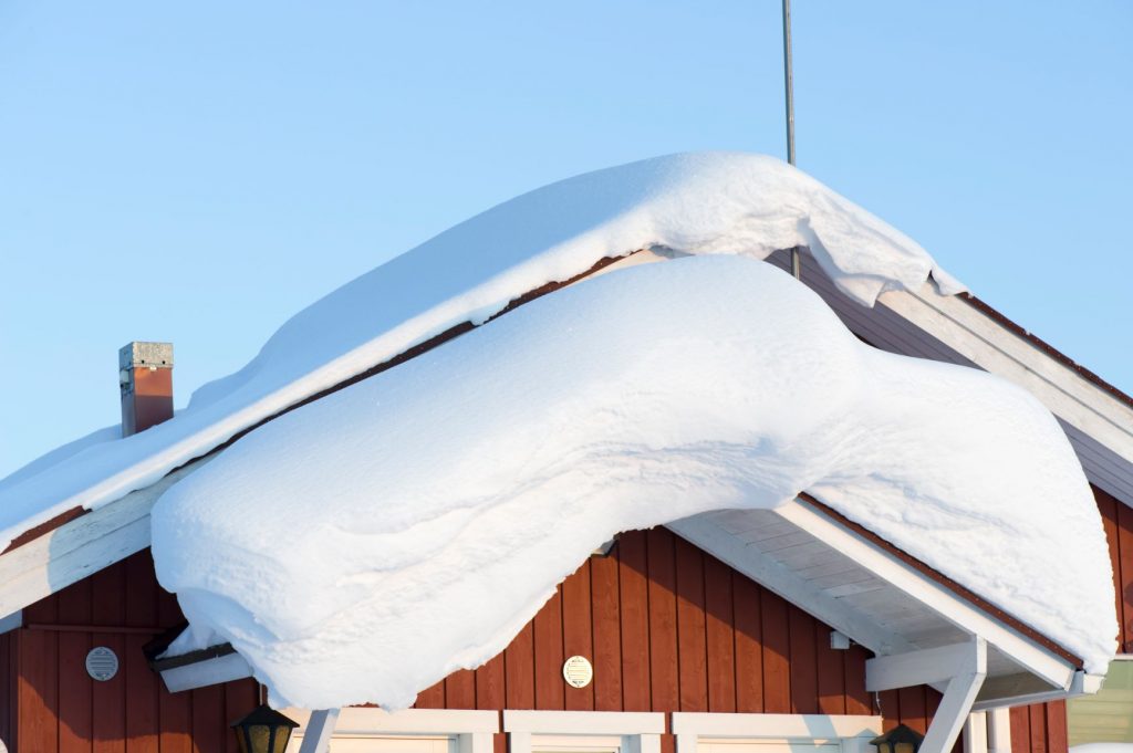 Lumi katusel